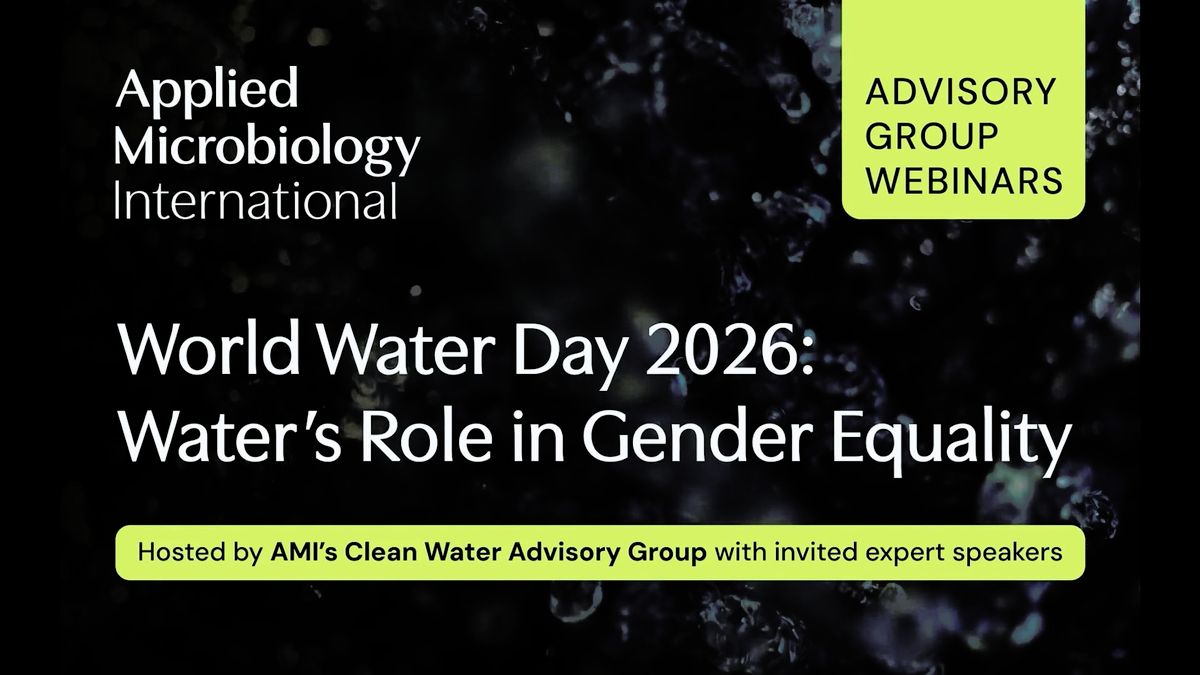 World Water Day Webinar 2026: Water's Role in Gender Equality